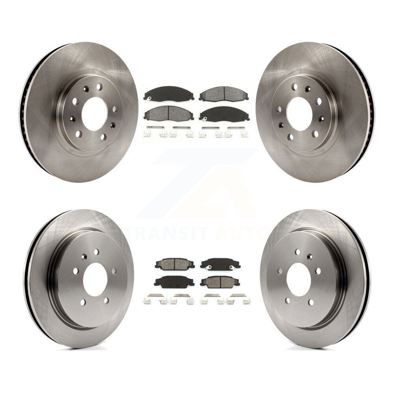 Transit Auto K8S-100786 Disc Brake Kit for 2003-2007 Cadillac CTS - Front and Rear product image