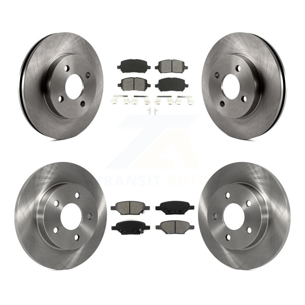 Transit Auto K8S-100787 Disc Brake Kit for 2006-2010 Pontiac G5, Pontiac Pursuit - Front and Rear product image
