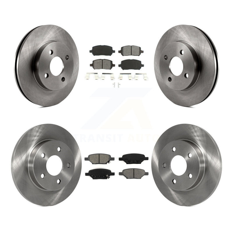 Transit Auto K8S-100787 Disc Brake Kit for 2006-2010 Pontiac G5, Pontiac Pursuit - Front and Rear product image