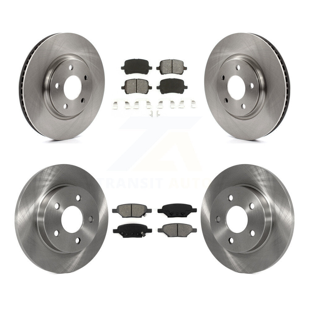 Transit Auto K8S-100789 Disc Brake Kit for 2004-2012 Chevrolet Malibu, Pontiac G5, Chevrolet Cobalt & more - Front and Rear product image