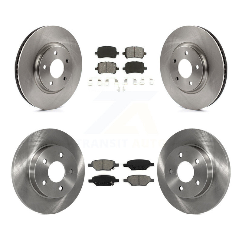 Transit Auto K8S-100789 Disc Brake Kit for 2004-2012 Chevrolet Malibu, Pontiac G5, Chevrolet Cobalt & more - Front and Rear product image