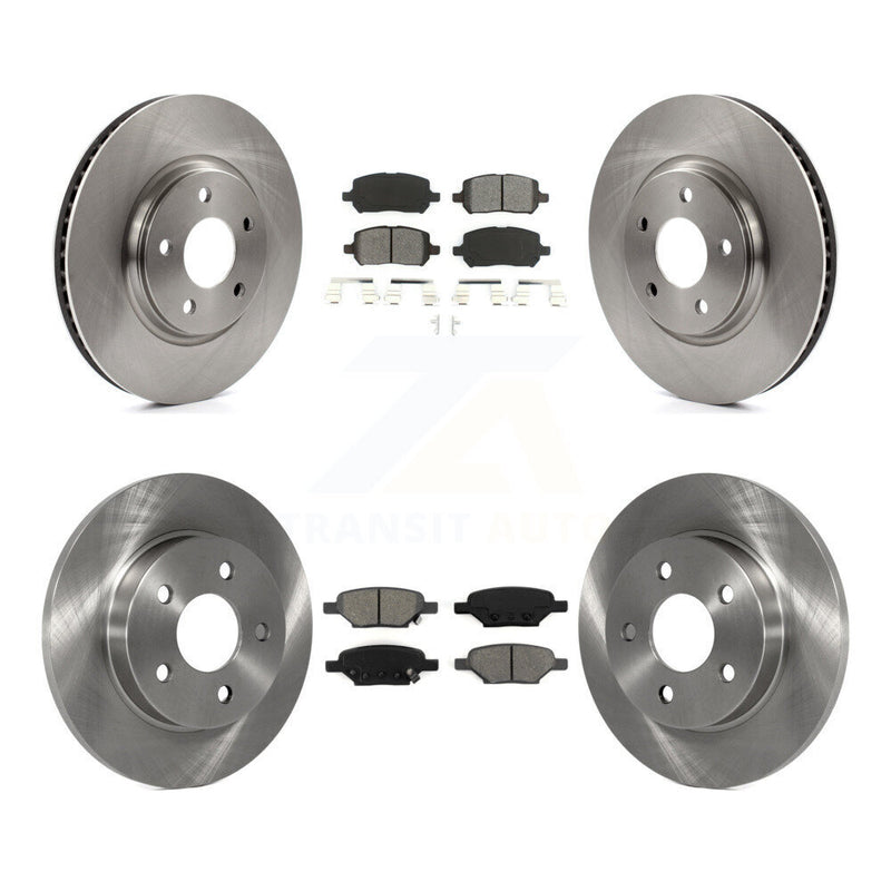 Transit Auto K8S-100790 Disc Brake Kit for 2010 Pontiac G5 - Front and Rear product image