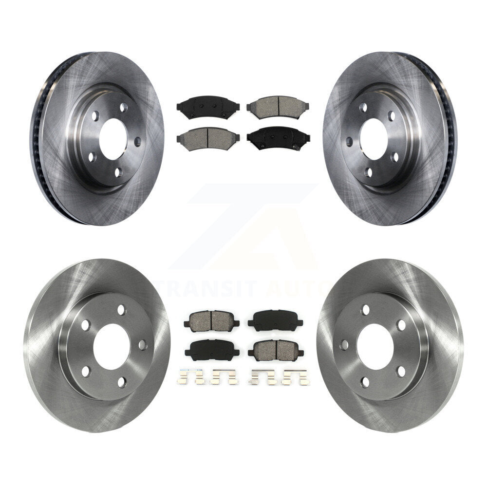 Transit Auto K8S-100792 Disc Brake Kit for 2004-2009 Buick Allure, Buick LaCrosse, Pontiac Grand Prix - Front and Rear product image