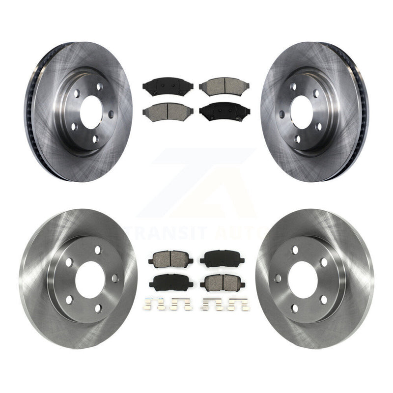 Transit Auto K8S-100792 Disc Brake Kit for 2004-2009 Buick Allure, Buick LaCrosse, Pontiac Grand Prix - Front and Rear product image