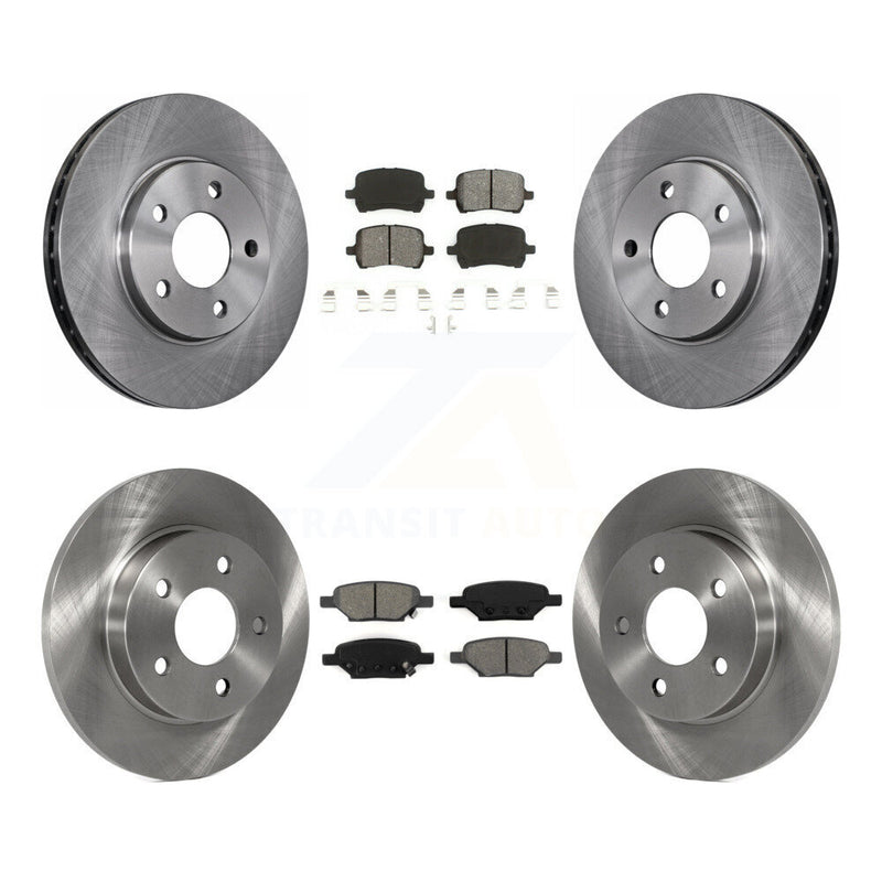 Transit Auto K8S-100794 Disc Brake Kit for 2004-2008 Chevrolet Malibu, Pontiac G6 - Front and Rear product image