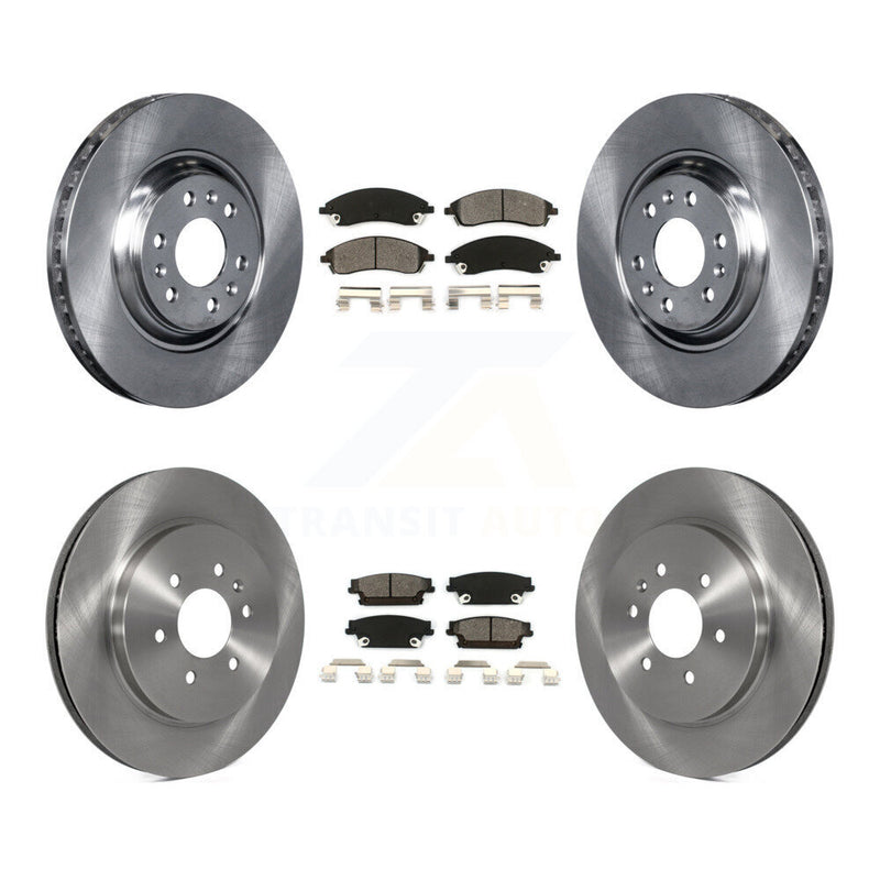 Transit Auto K8S-100795 Disc Brake Kit for 2004-2009 Cadillac SRX - Front and Rear product image