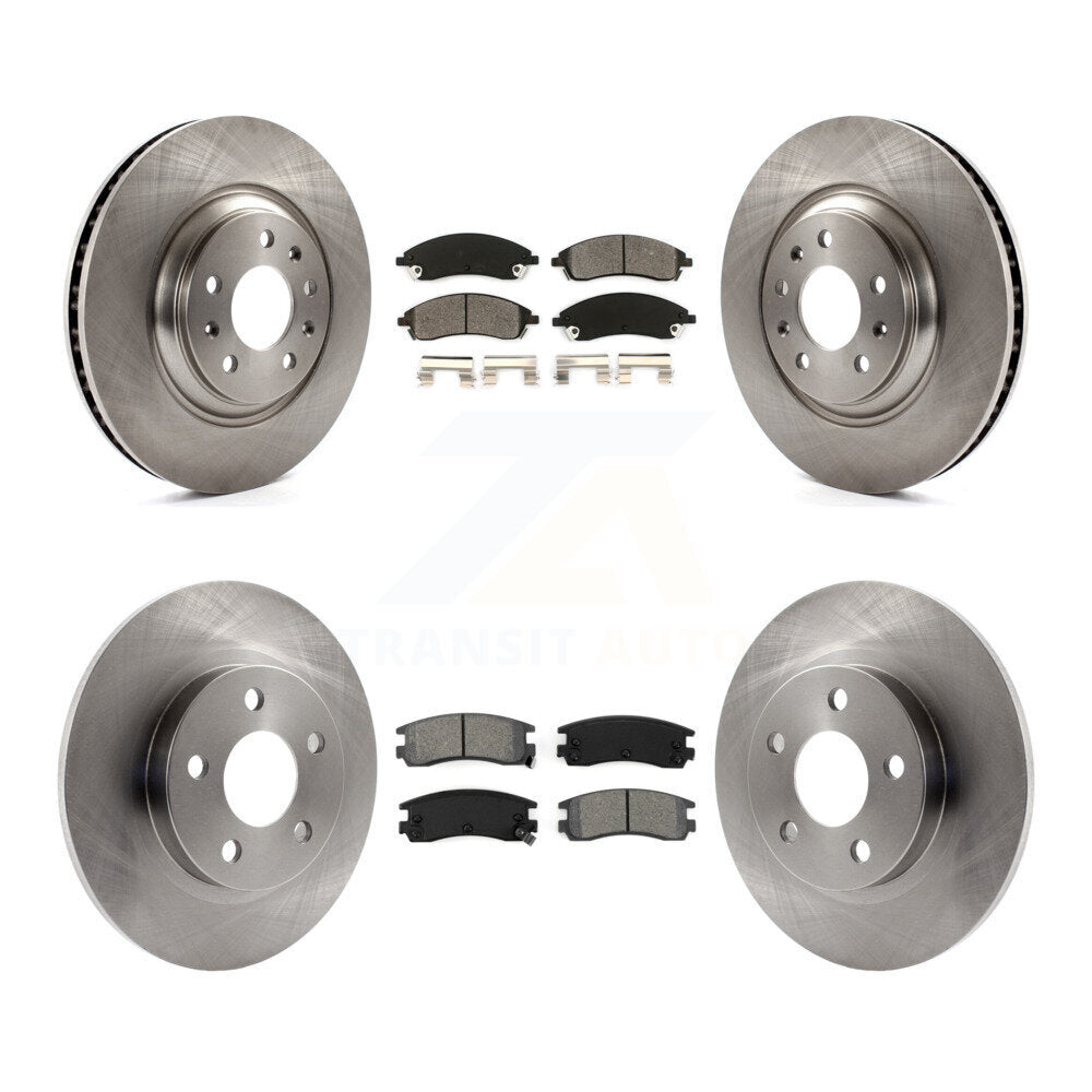 Transit Auto K8S-100796 Disc Brake Kit for 2004 Pontiac Bonneville - Front and Rear product image