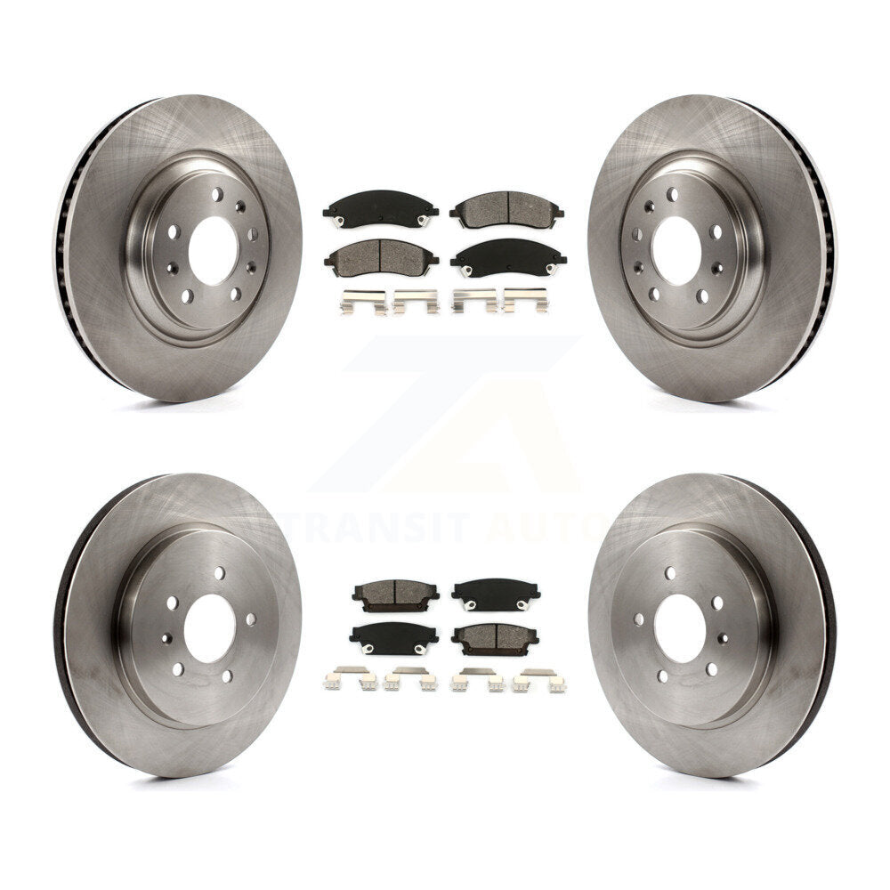 Transit Auto K8S-100797 Disc Brake Kit for 2006-2007 Cadillac CTS - Front and Rear product image