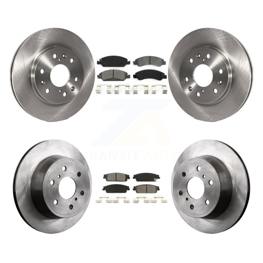 Transit Auto K8S-100802 Disc Brake Kit for 2008-2014 Chevrolet Silverado 1500, Chevrolet Tahoe, Cadillac Escalade & more - Front and Rear product image