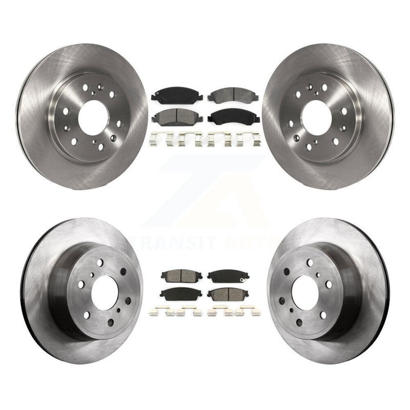 Transit Auto K8S-100802 Disc Brake Kit for 2008-2014 Chevrolet Silverado 1500, Chevrolet Tahoe, Cadillac Escalade & more - Front and Rear product image
