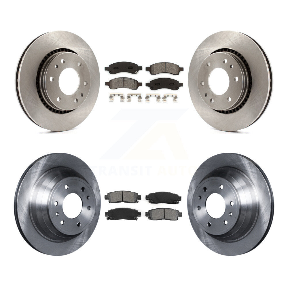 Transit Auto K8S-100808 Disc Brake Kit for 2006-2009 GMC Envoy, Isuzu Ascender, Buick Rainier & more - Front and Rear product image