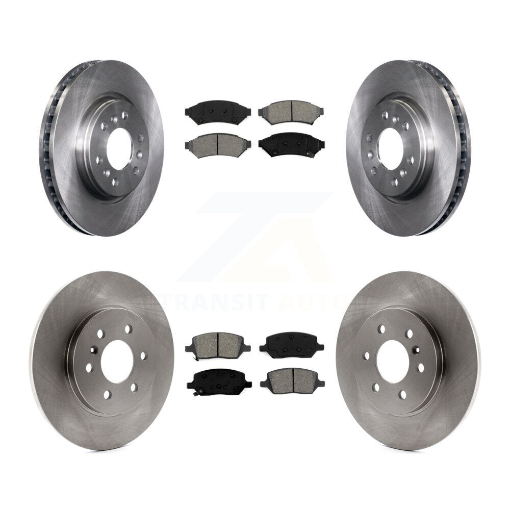 Transit Auto K8S-100810 Disc Brake Kit for 2006 Buick Terraza, Chevrolet Uplander, Pontiac Montana & more - Front and Rear product image