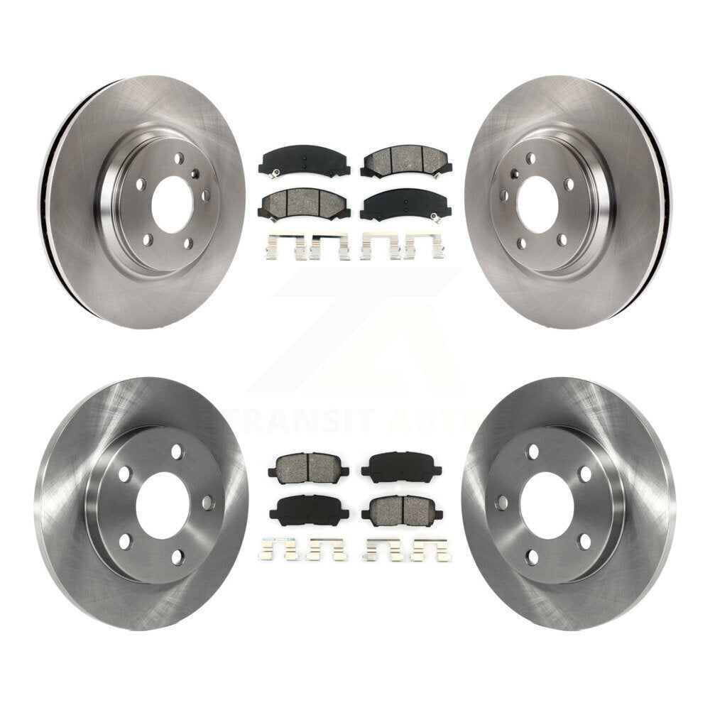 Transit Auto K8S-100811 Disc Brake Kit for 2012-2016 Chevrolet Impala Limited, Chevrolet Impala - Front and Rear product image