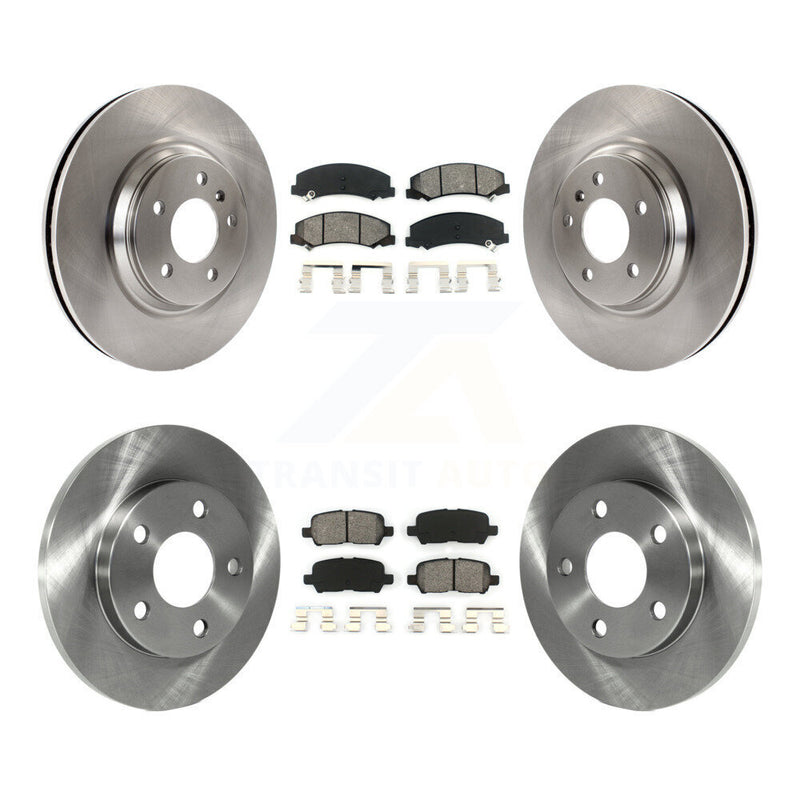 Transit Auto K8S-100811 Disc Brake Kit for 2012-2016 Chevrolet Impala Limited, Chevrolet Impala - Front and Rear product image