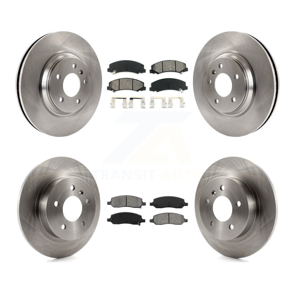 Transit Auto K8S-100812 Disc Brake Kit for 2006-2011 Buick Lucerne, Cadillac DTS - Front and Rear product image