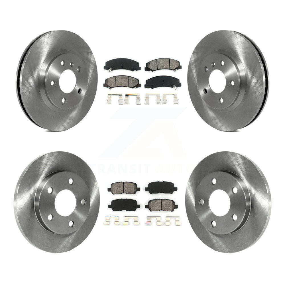 Transit Auto K8S-100813 Disc Brake Kit for 2010-2016 Chevrolet Impala Limited, Chevrolet Impala - Front and Rear product image