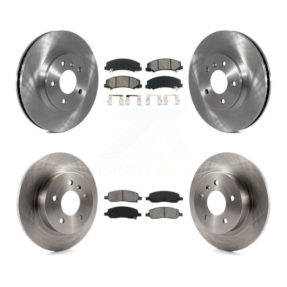Transit Auto K8S-100814 Disc Brake Kit for 2006-2011 Buick Lucerne - Front and Rear product image