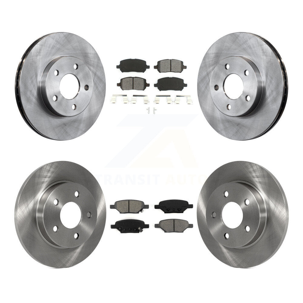 Transit Auto K8S-100818 Disc Brake Kit for 2009-2010 Pontiac G5 - Front and Rear product image