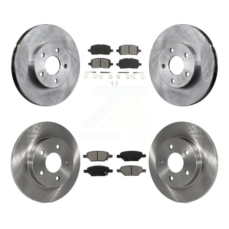 Transit Auto K8S-100818 Disc Brake Kit for 2009-2010 Pontiac G5 - Front and Rear product image
