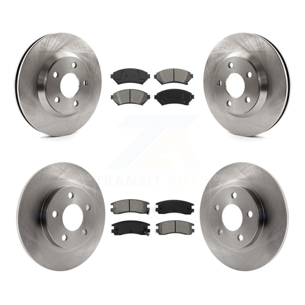 Transit Auto K8S-100820 Disc Brake Kit for 2005 Buick Park Avenue, Cadillac DeVille - Front and Rear product image