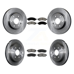 Transit Auto K8S-100822 Disc Brake Kit for 2007-2017 GMC Acadia Limited, Chevrolet Traverse, Buick Enclave & more - Front and Rear product image