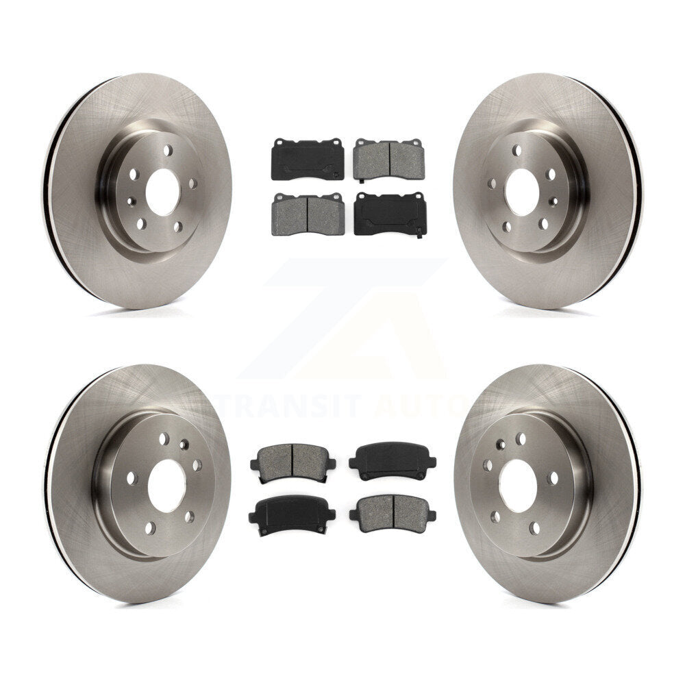 Transit Auto K8S-100824 Disc Brake Kit for 2013-2019 Cadillac XTS - Front and Rear product image