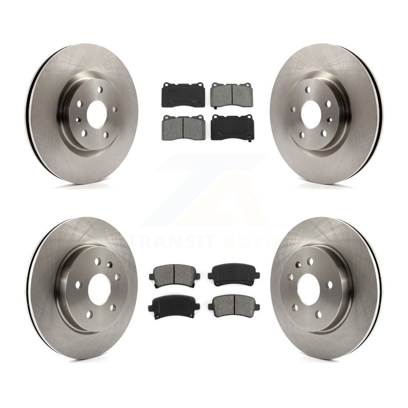 Transit Auto K8S-100824 Disc Brake Kit for 2013-2019 Cadillac XTS - Front and Rear product image