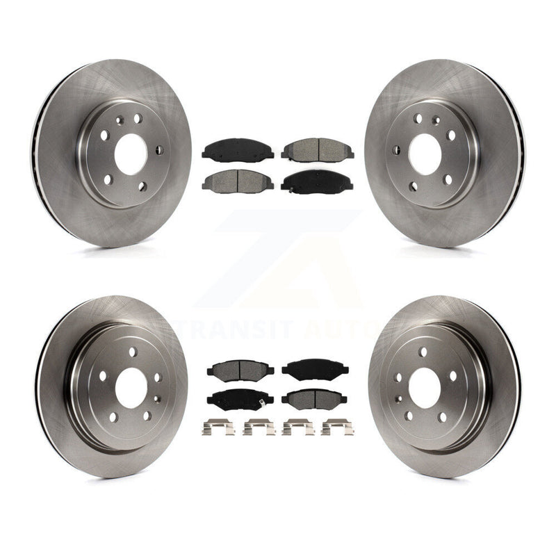 Transit Auto K8S-100832 Disc Brake Kit for 2008-2014 Cadillac CTS - Front and Rear product image