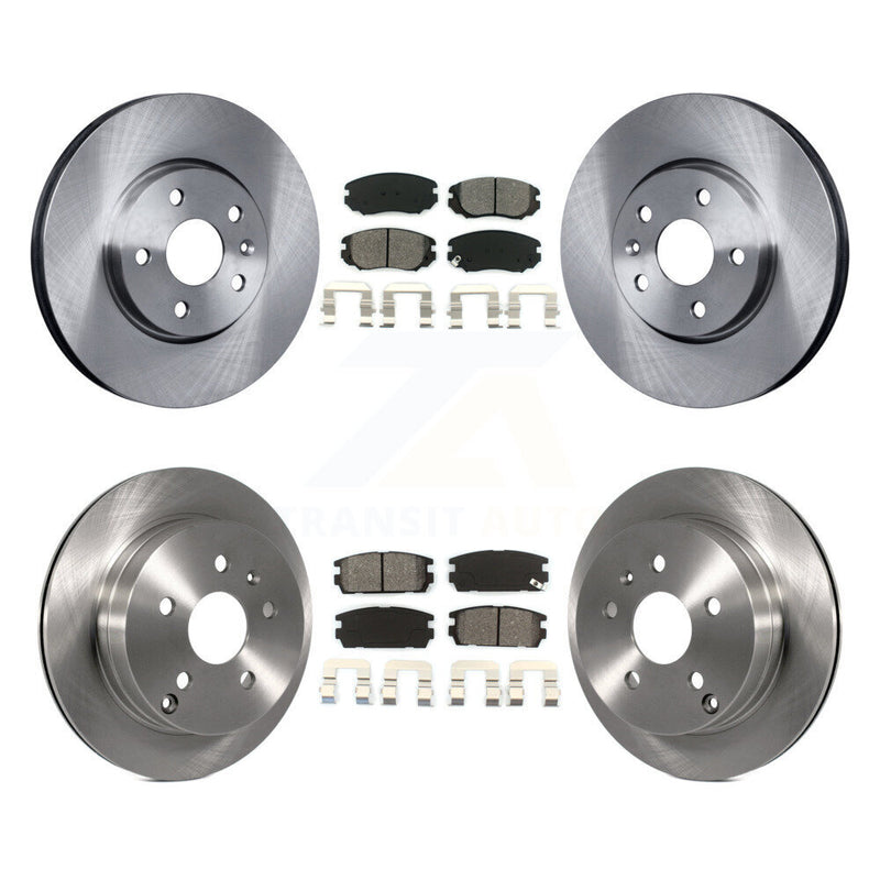 Transit Auto K8S-100833 Disc Brake Kit for 2010-2017 GMC Terrain, Chevrolet Equinox - Front and Rear product image