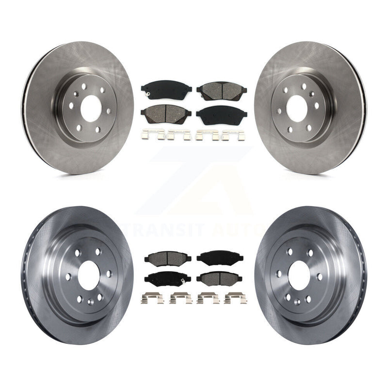 Transit Auto K8S-100836 Disc Brake Kit for 2010-2016 Saab 9-4X, Cadillac SRX - Front and Rear product image
