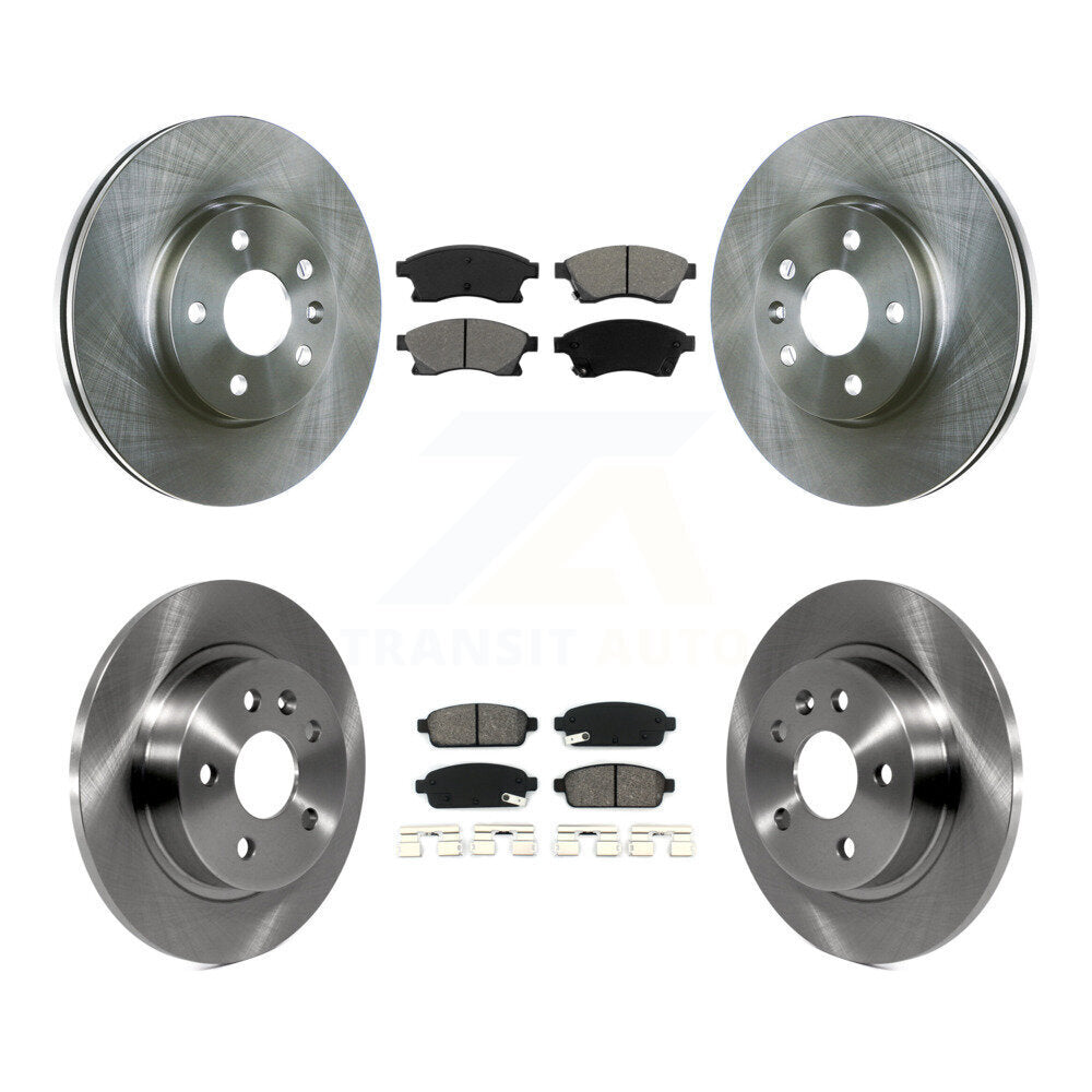 Transit Auto K8S-100837 Disc Brake Kit for 2011-2017 Chevrolet Cruze Limited, Chevrolet Sonic, Chevrolet Cruze - Front and Rear product image