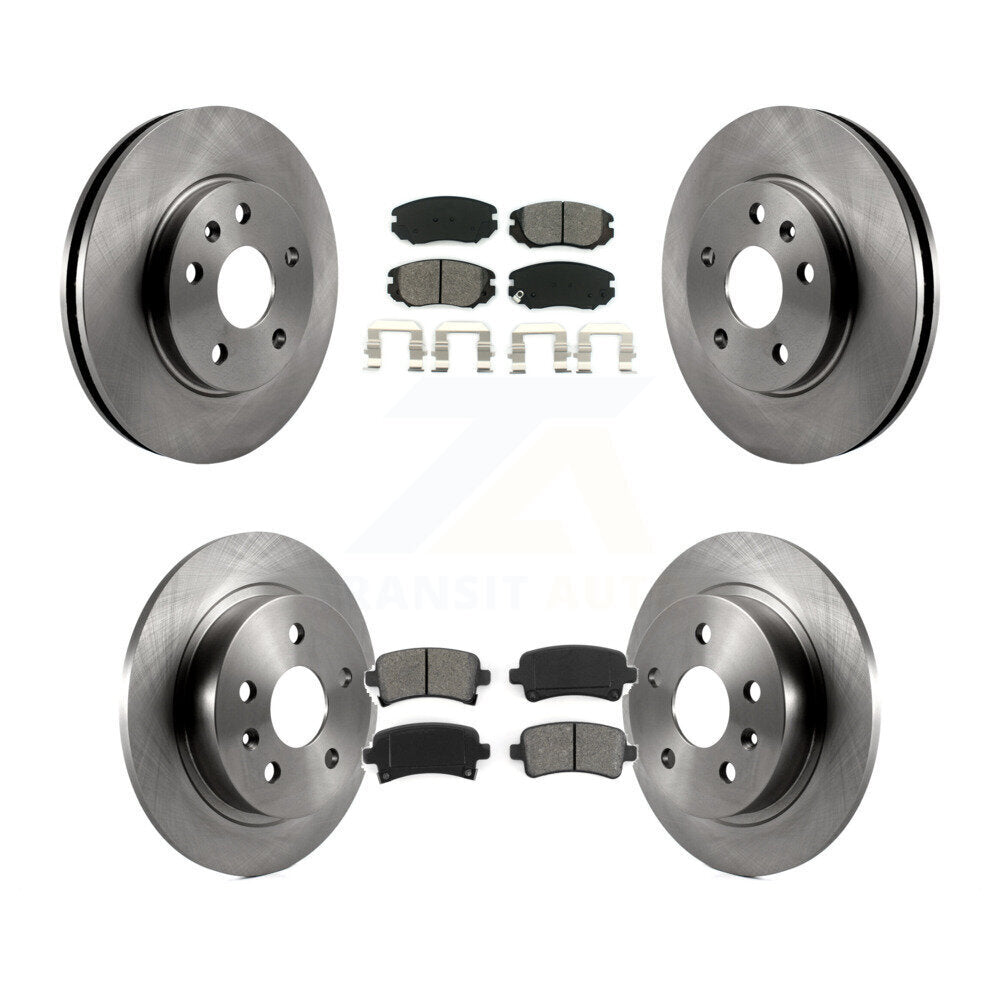 Transit Auto K8S-100840 Disc Brake Kit for 2013-2016 Chevrolet Malibu Limited, Chevrolet Malibu - Front and Rear product image