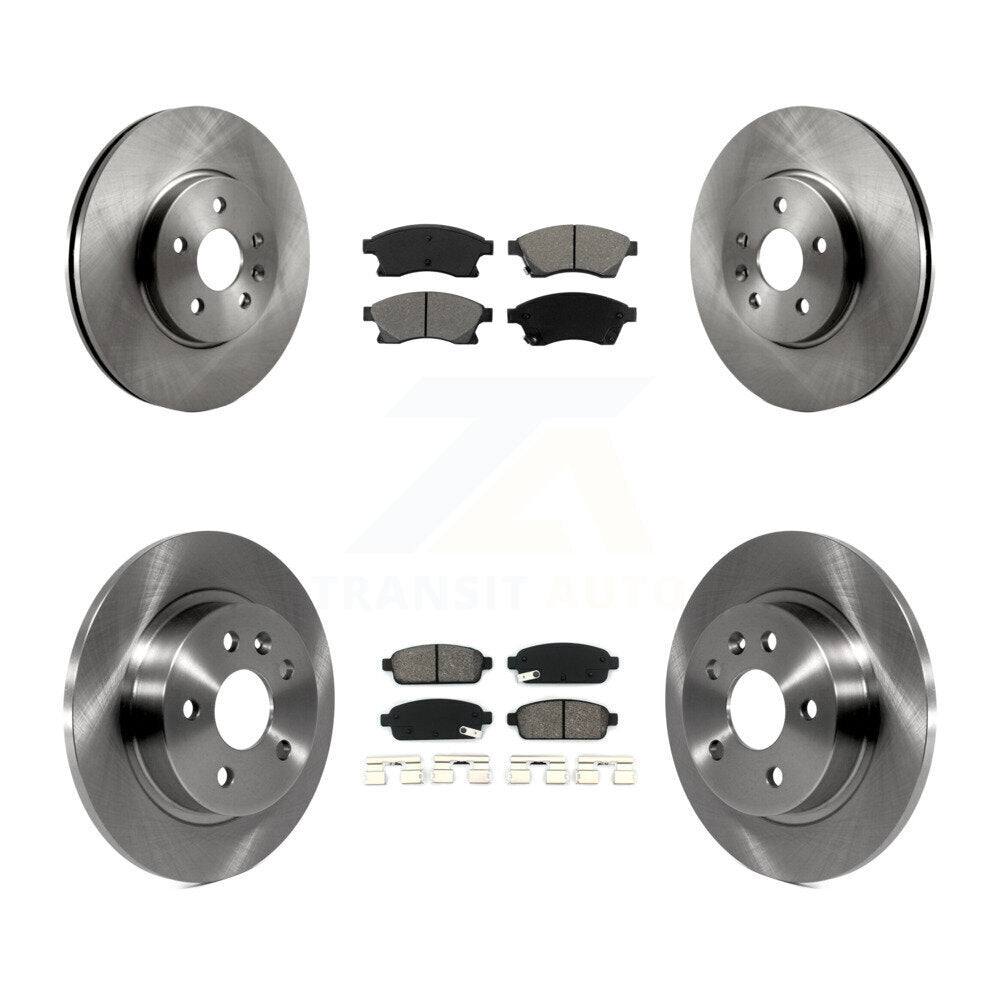 Transit Auto K8S-100846 Disc Brake Kit for 2013-2014 Chevrolet Sonic - Front and Rear product image