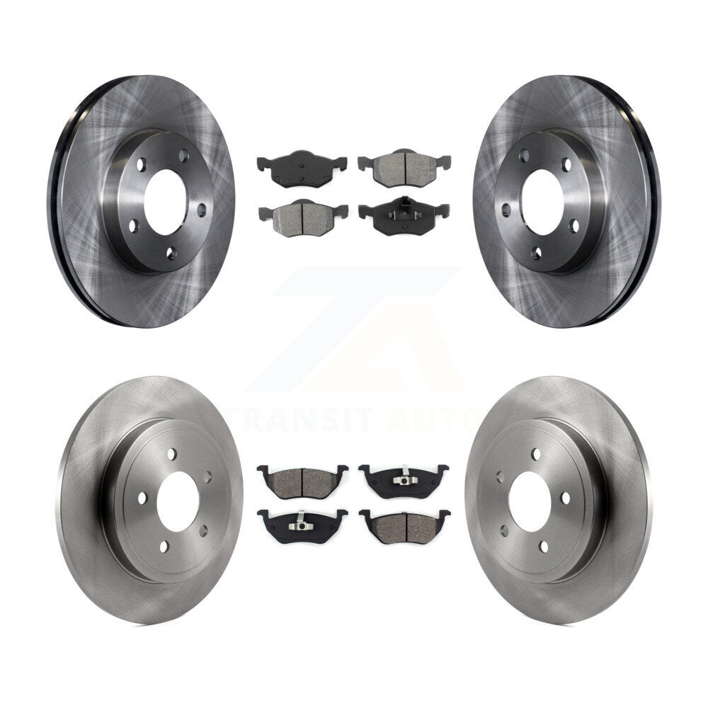 Transit Auto K8S-100878 Disc Brake Kit for 2005-2006 Mazda Tribute - Front and Rear product image