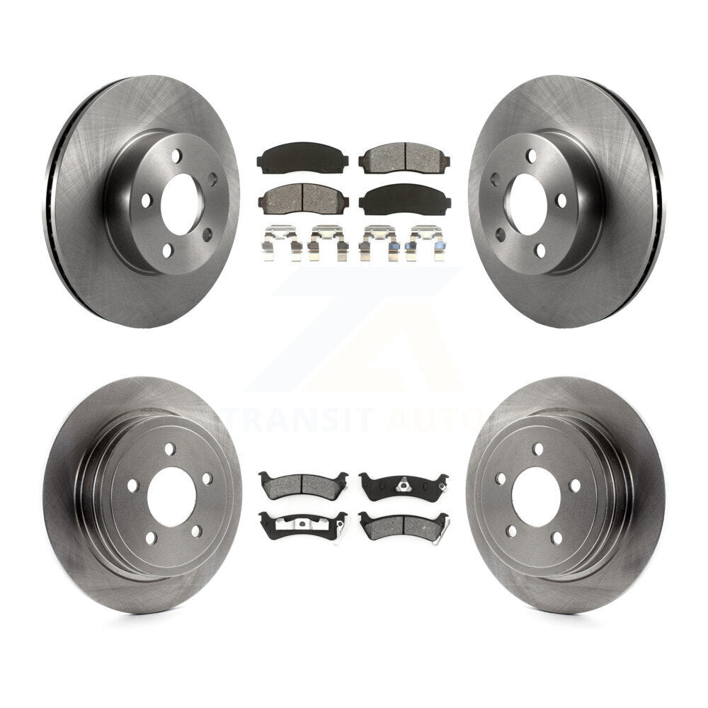 Transit Auto K8S-100881 Disc Brake Kit for 2003-2005 Ford Explorer Sport, Ford Explorer Sport Trac - Front and Rear product image