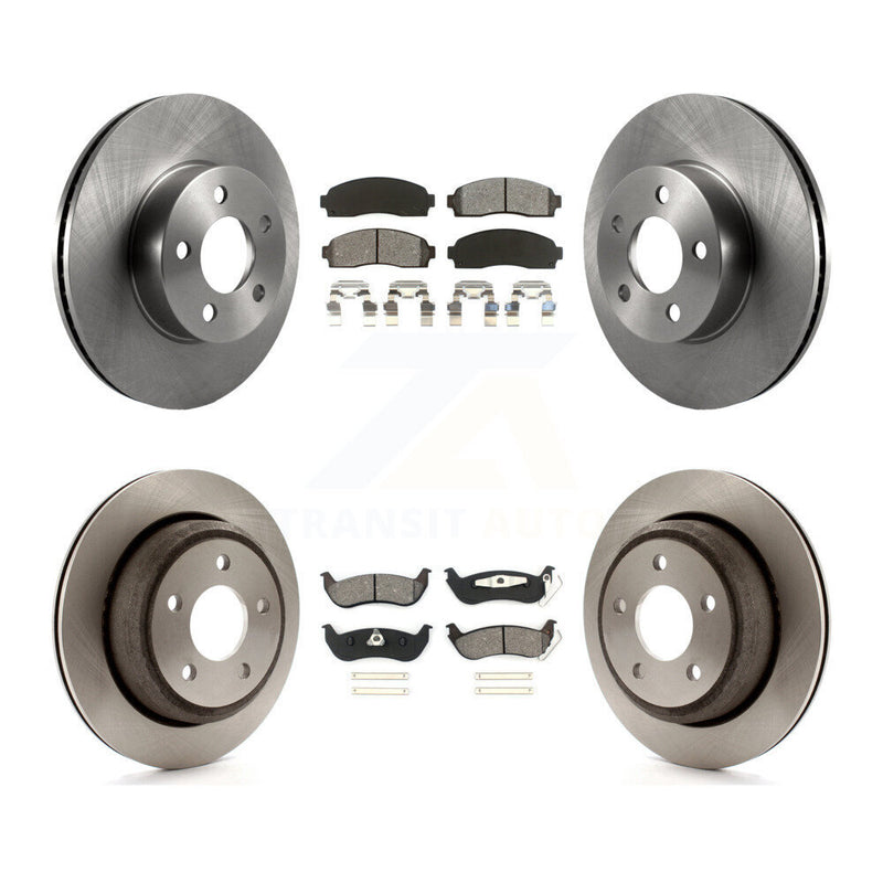 Transit Auto K8S-100882 Disc Brake Kit for 2010-2011 Ford Ranger, Mazda B4000 - Front and Rear product image