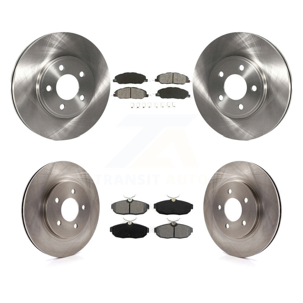 Transit Auto K8S-100884 Disc Brake Kit for 2009 Ford Mustang - Front and Rear product image