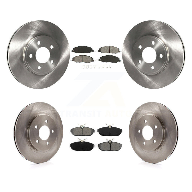 Transit Auto K8S-100884 Disc Brake Kit for 2009 Ford Mustang - Front and Rear product image