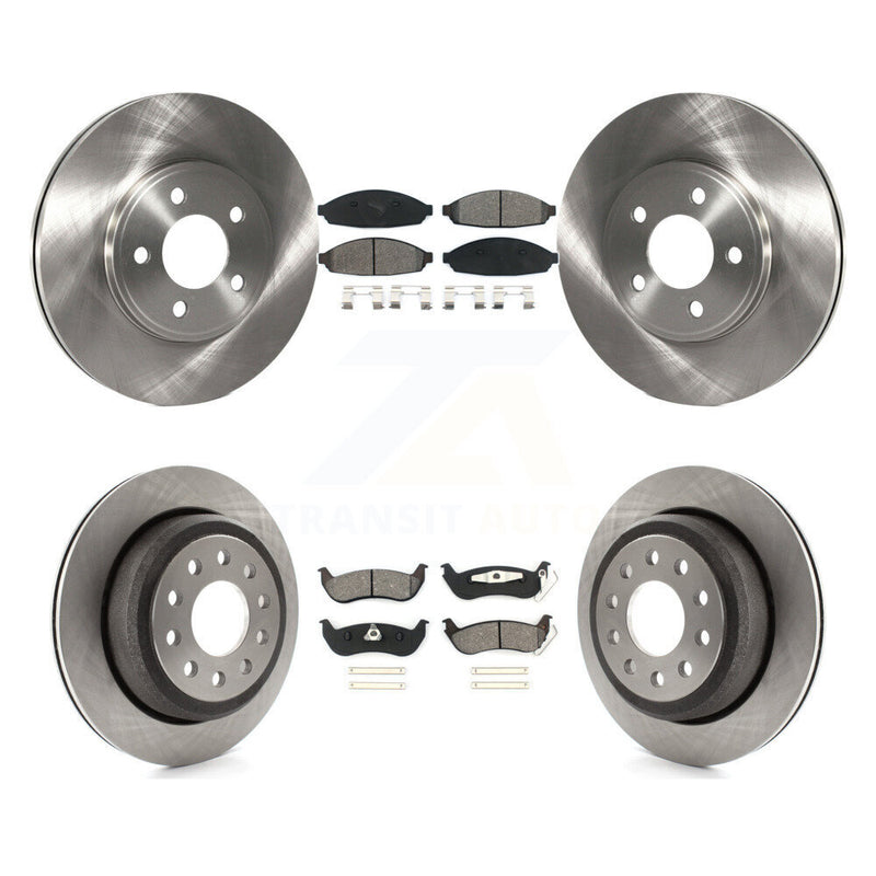 Transit Auto K8S-100885 Disc Brake Kit for 2003-2011 Lincoln Town Car - Front and Rear product image