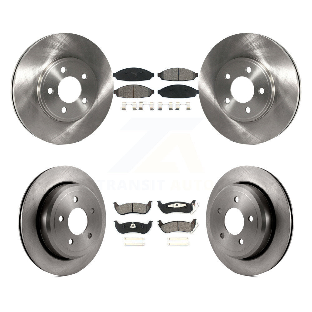 Transit Auto K8S-100888 Disc Brake Kit for 2003-2011 Ford Crown Victoria, Mercury Grand Marquis, Mercury Marauder - Front and Rear product image