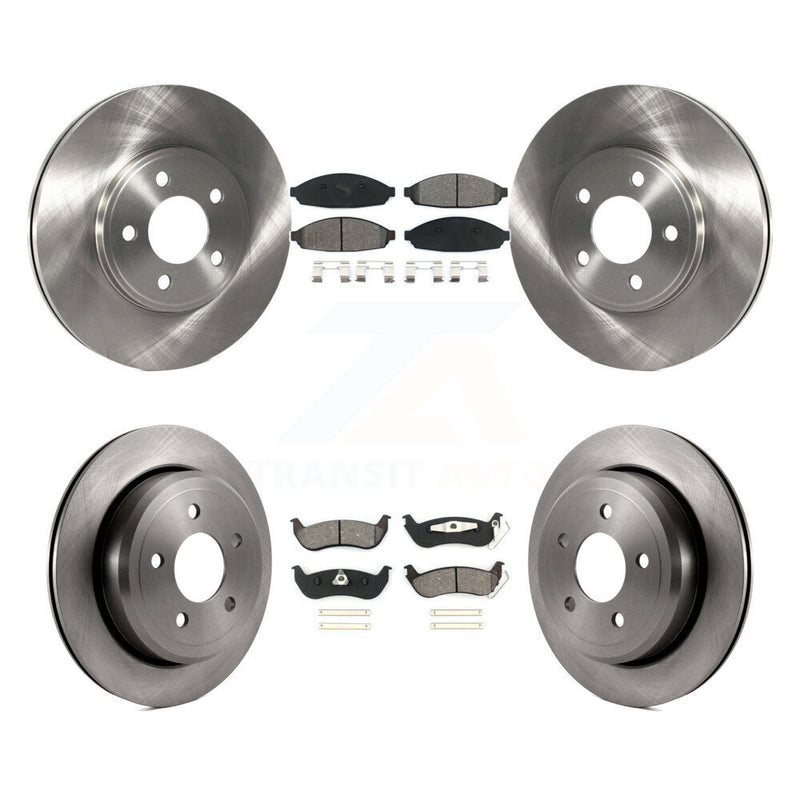 Transit Auto K8S-100888 Disc Brake Kit for 2003-2011 Ford Crown Victoria, Mercury Grand Marquis, Mercury Marauder - Front and Rear product image