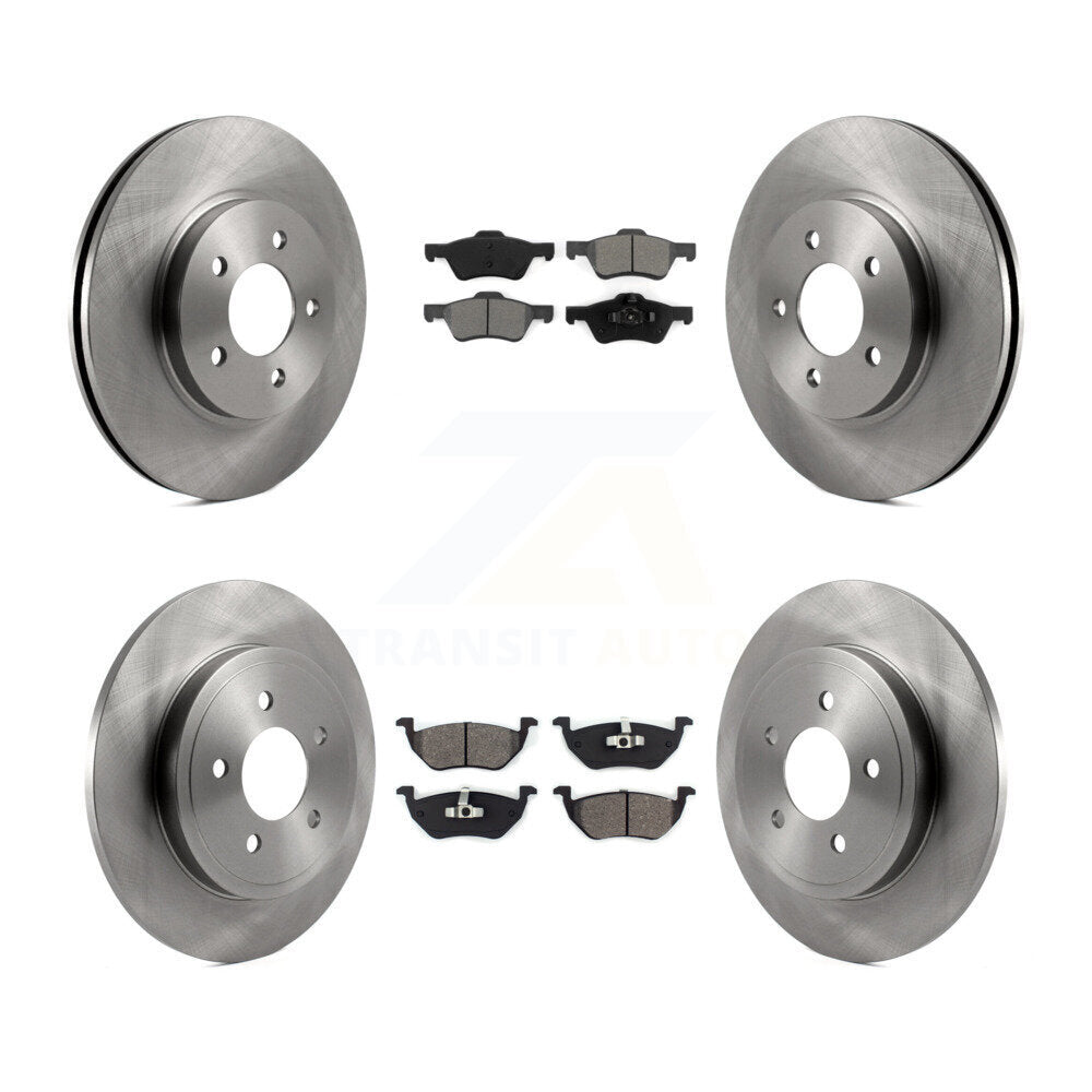 Transit Auto K8S-100892 Disc Brake Kit for 2005-2011 Ford Escape, Mazda Tribute, Mercury Mariner - Front and Rear product image