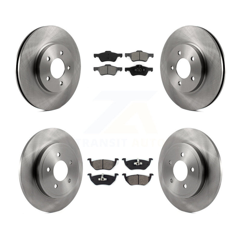 Transit Auto K8S-100892 Disc Brake Kit for 2005-2011 Ford Escape, Mazda Tribute, Mercury Mariner - Front and Rear product image
