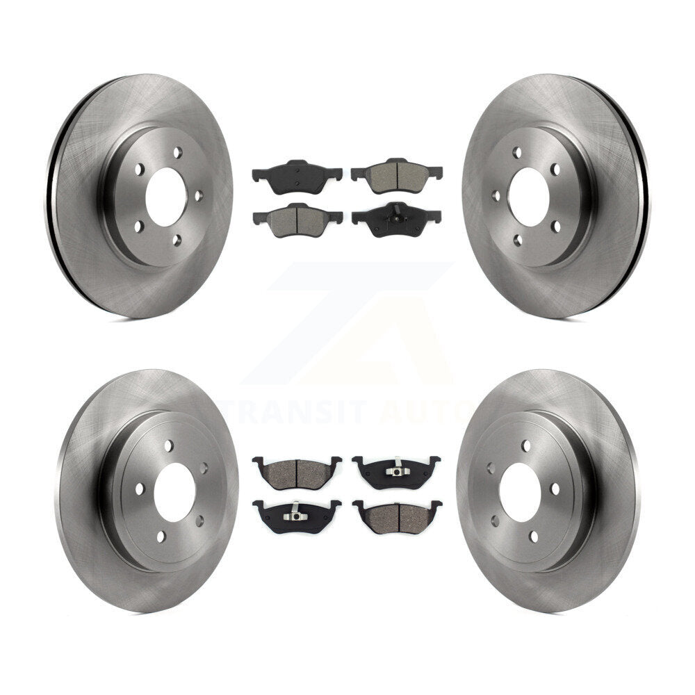 Transit Auto K8S-100893 Disc Brake Kit for 2010-2011 Mercury Mariner, Ford Escape - Front and Rear product image