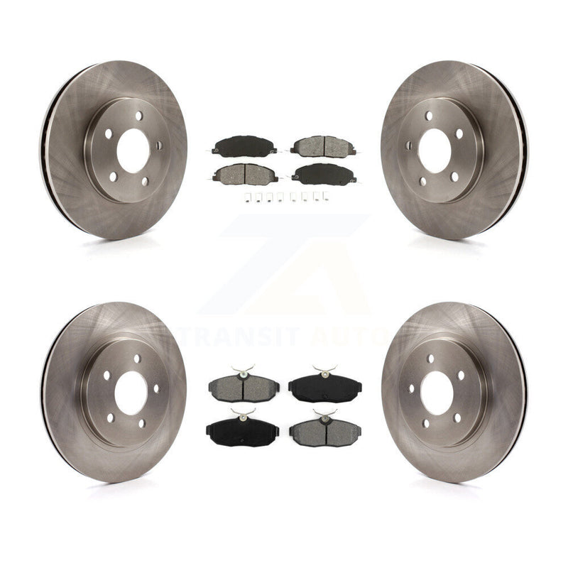 Transit Auto K8S-100904 Disc Brake Kit for 2005-2010 Ford Mustang - Front and Rear product image