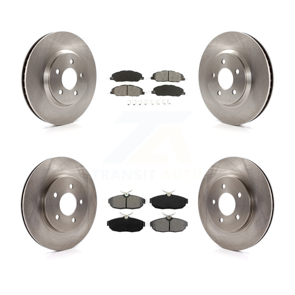 Transit Auto K8S-100905 Disc Brake Kit for 2005-2010 Ford Mustang - Front and Rear product image