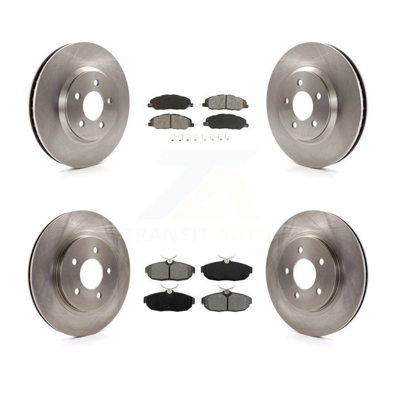 Transit Auto K8S-100905 Disc Brake Kit for 2005-2010 Ford Mustang - Front and Rear product image