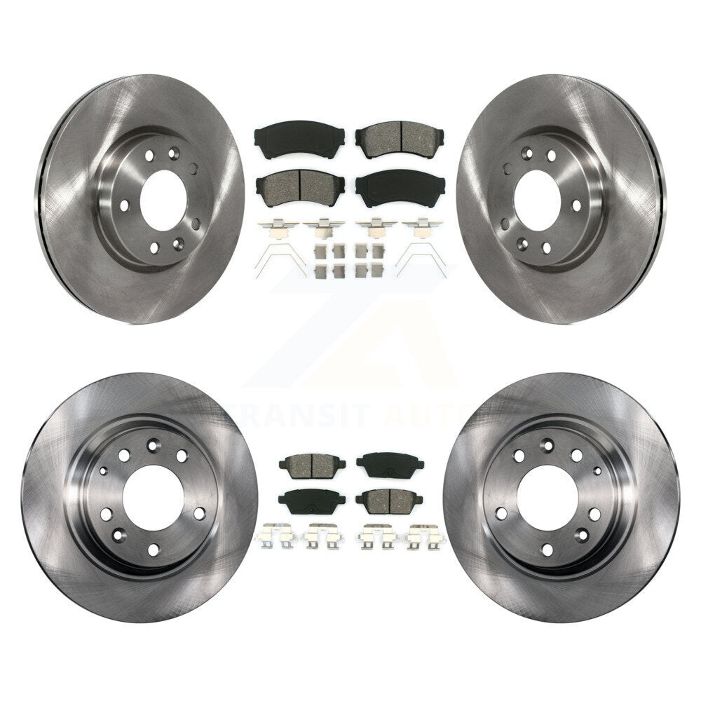 Transit Auto K8S-100912 Disc Brake Kit for 2006-2013 Mazda 6, Lincoln MKZ, Ford Fusion & more - Front and Rear product image