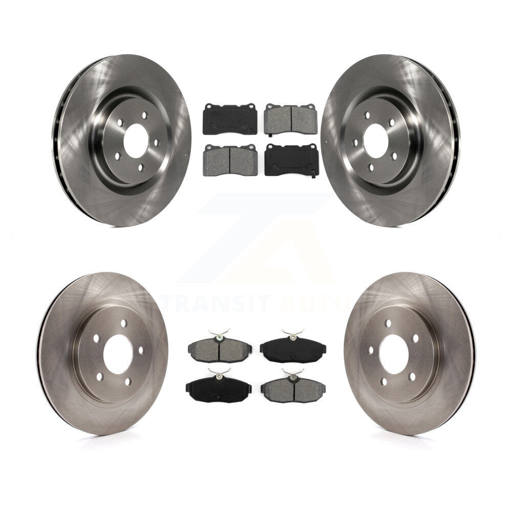 Transit Auto K8S-100914 Disc Brake Kit for 2007-2011 Ford Mustang - Front and Rear product image