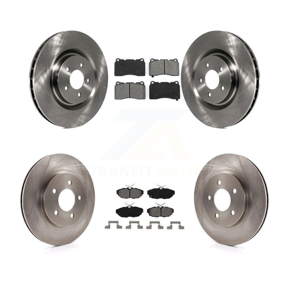 Transit Auto K8S-100915 Disc Brake Kit for 2011-2013 Ford Mustang - Front and Rear product image